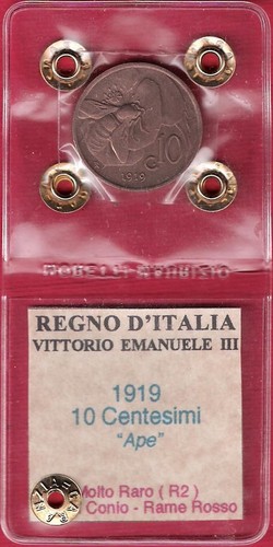 Centesimi 1919 ape - 10,