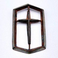 Ciondolo croce scudo vintage