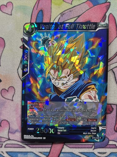 Vegito full throttle - throttle, rare