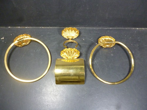 Conchiglia vintage colore oro