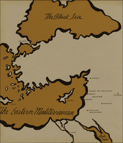 1958 stampa epoca mappa - stampa,