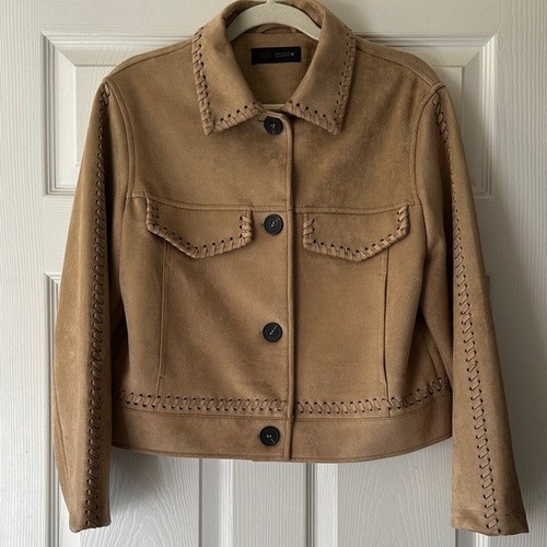 Zara giacca ecopelle - zara,