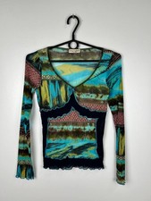 Sonia Fortuna vintage manica lunga donna taglia S