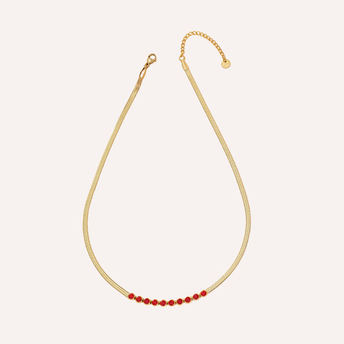 Collana donna con - , cristalli