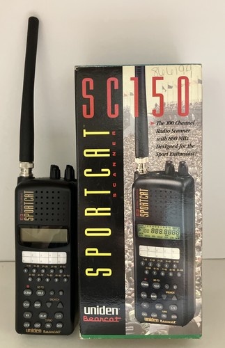 Scanner uniden sc150 - scanner, sportcat