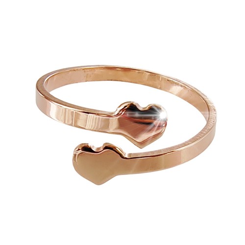 Anello abbraccio argento - in,