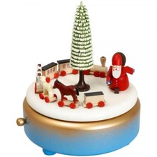 Carillon Babbo Natale Blu