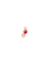 Mono Orecchino Dodo Bollicine Rubino DHC3002_BOLLI_RU09R Oro rosa Donna A Lobo