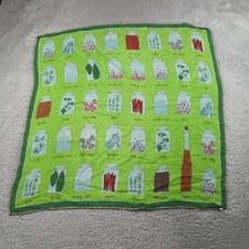 Sciarpa seta vintage donna