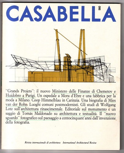 Casabella 560 1989 - casabella,