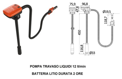 Pompa elettrica per - elettrica,