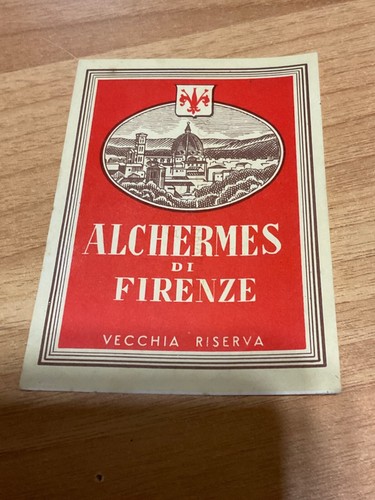 Vecchia etichetta liquori x - vecchia, 11