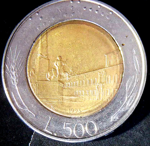 1995 republica italiana 500 - republica, l.500