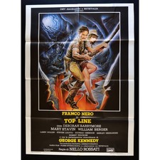 manifesto TOP LINE Franco Nero Deborah Moore Indiana Jones rossati A153