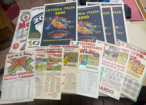 Lotto locandina lotteria - 13,