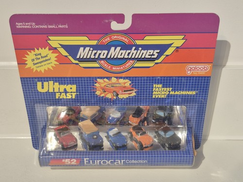 Galoob micro machines 1989 set - machines,