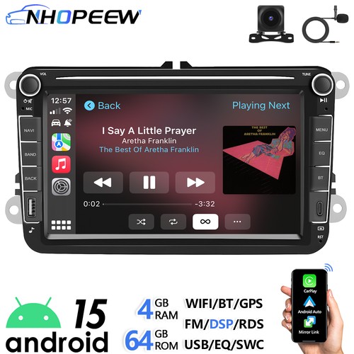 Kam 64g carplay autoradio - kam, 4+64g