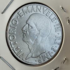 Moneta  1 Lira del 1940 - Vittorio Emanuele III amagnetica Alta Conservazione