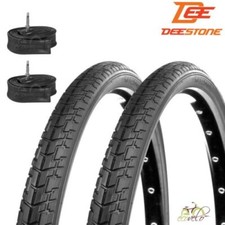 2 COPERTONI PER MTB 26 x 1.75 SLICK DEESTONE + 2 CAMERE 26 X 1.90/2.125 STRADALE
