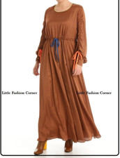 RRP €580?MARINA RINALDI  Abito in  Raso   PLUS size (MR 23) IT52--DE44_USA W14