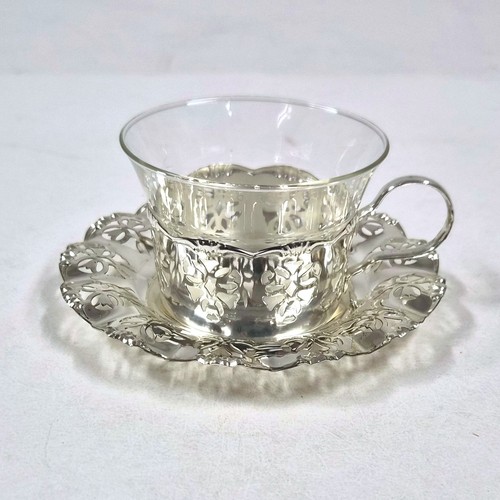 Tazza tè piattino - e,