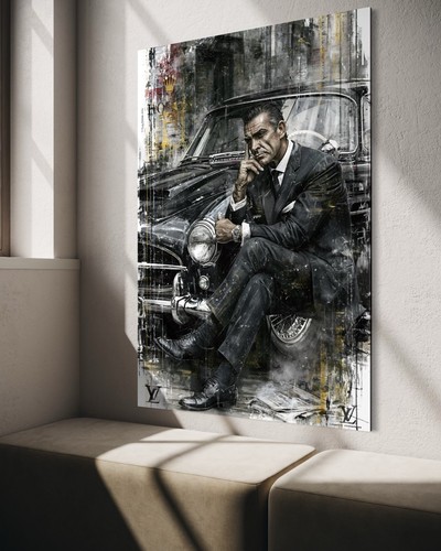 Quadro tela james bond - su,