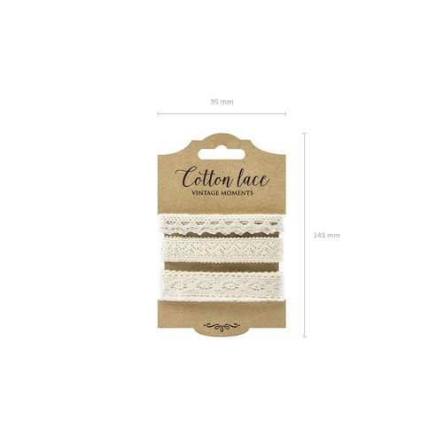 Nastro pizzo color crema - pizzo,