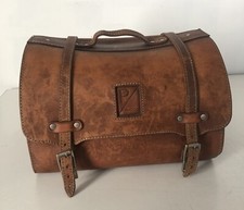BORSA IN PELLE CUOIO VINTAGE PIAGGIO ORIGINALE