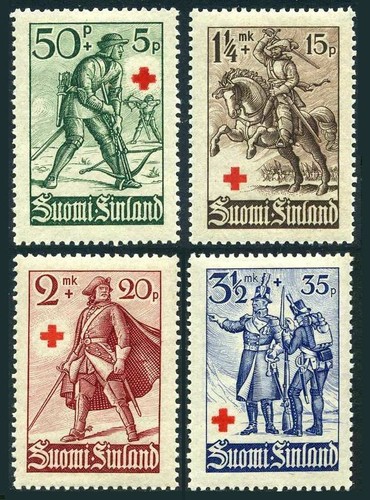 Finlandia b39 b42 mnh michel - finlandia,