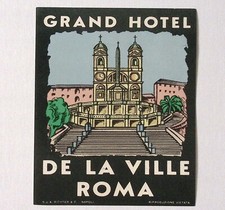 Grand hotel ville roma - la,