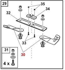 Coppia lame rientrante sinistra ORIGINALE GIANNI FERRARI macchina professionale