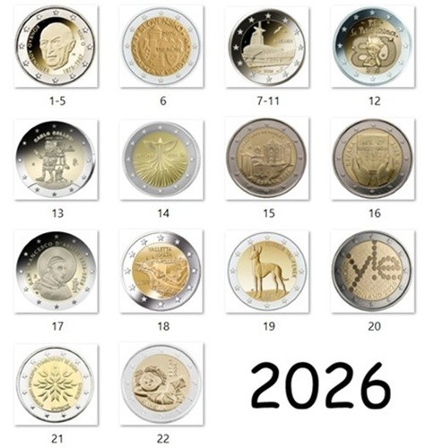 Euro 2026 commemorativi - 2026,