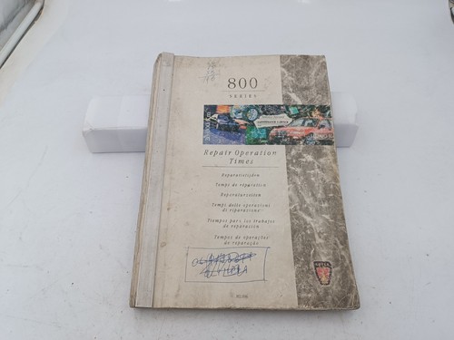 Manuale officina rover 800 - officina,