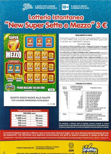 Locandina gratta vinci new - locandina, e