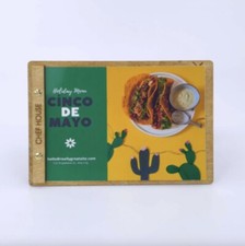 Portamenu tavoletta in legno