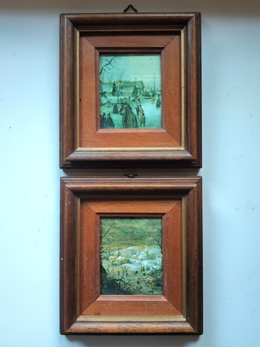 Coppia due quadri - di, vintage