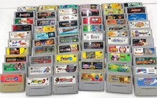 Lotto 60 giochi Nintendo Super Famicom n.1908 SFC Japan Retro Collection Pack