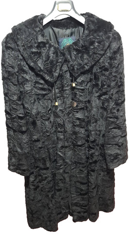 Cappotto lungo pelliccia - cappotto,