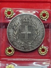 5 LIRE DEL 1842 - MONETA RARA