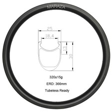 Cerchi in carbonio 20 406 BMX