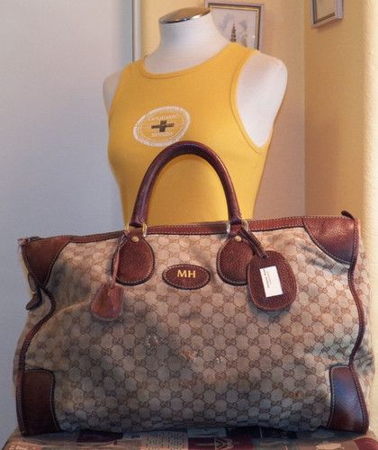 Borsa viaggio vintage gucci - da,