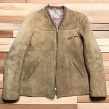 giacca scamosciata vintage