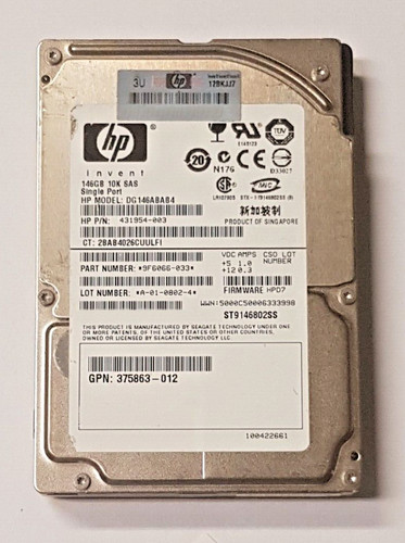 146 sas - 146, hp
