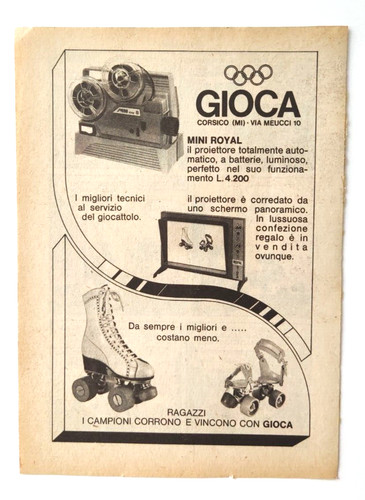 Pubblicita gioca mini royal - pubblicita',