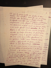 ERNESTO TRECCANI AUTOGRAFO SU