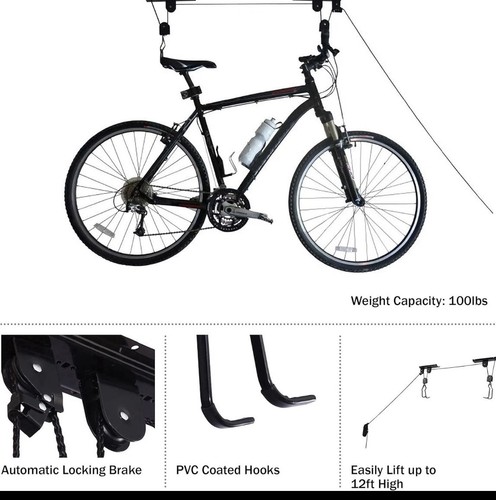 Paranco sollevatore bici - sollevatore, per