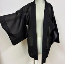 Kimono giapponese nero garza