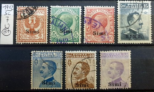 Italy regno colonie egeo simi - regno,