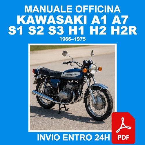 Manuale officina kawasaki - manuale, a1