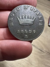 UN SOLDO 1808 B - NAPOLEONE IMPERATORE RE D'ITALIA